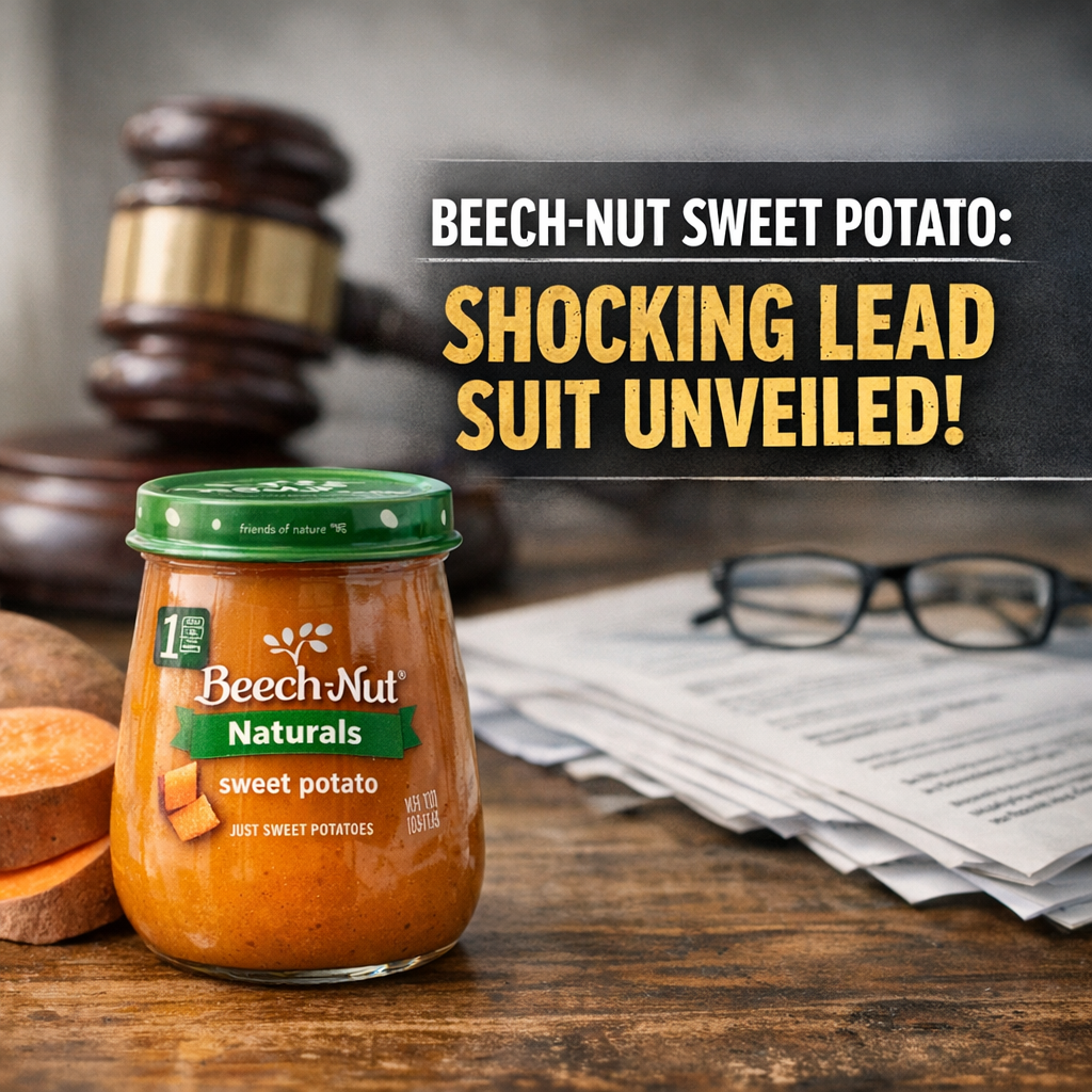 Illustration of Beech Nut Sweet Potato: Shocking Lead Suit Unveiled