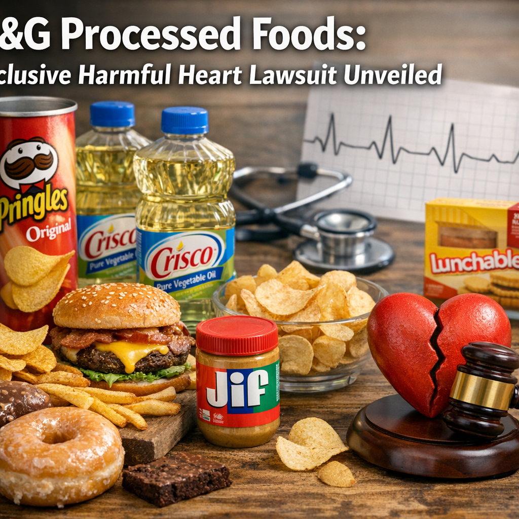 p g processed foods illustration for P&G Processed Foods: Exclusive Harmful Heart Lawsuit Unveiled