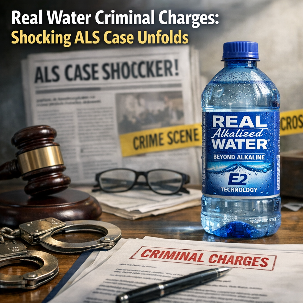 Illustration of Real Water Criminal Charges: Shocking ALS Case Unfolds