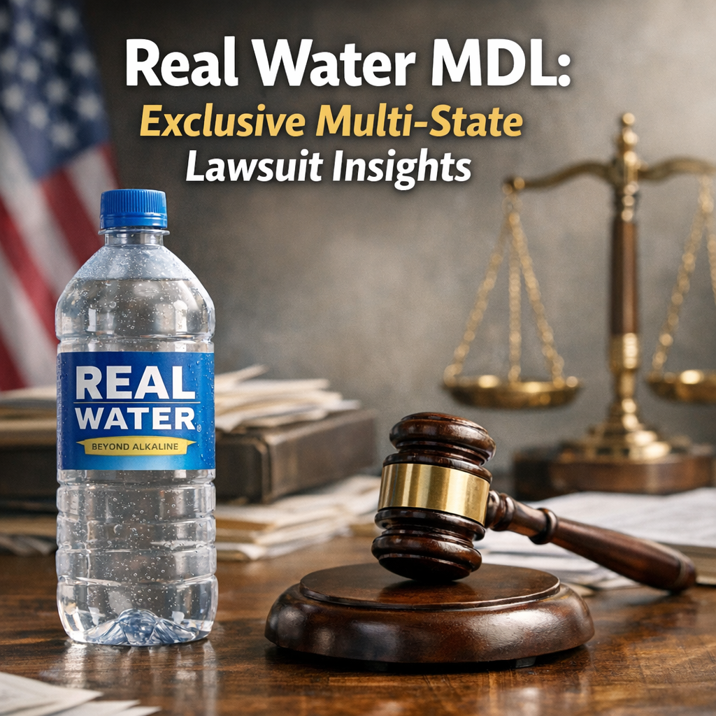 Illustration of Real Water MDL: Exclusive Multi-State Lawsuit Insights