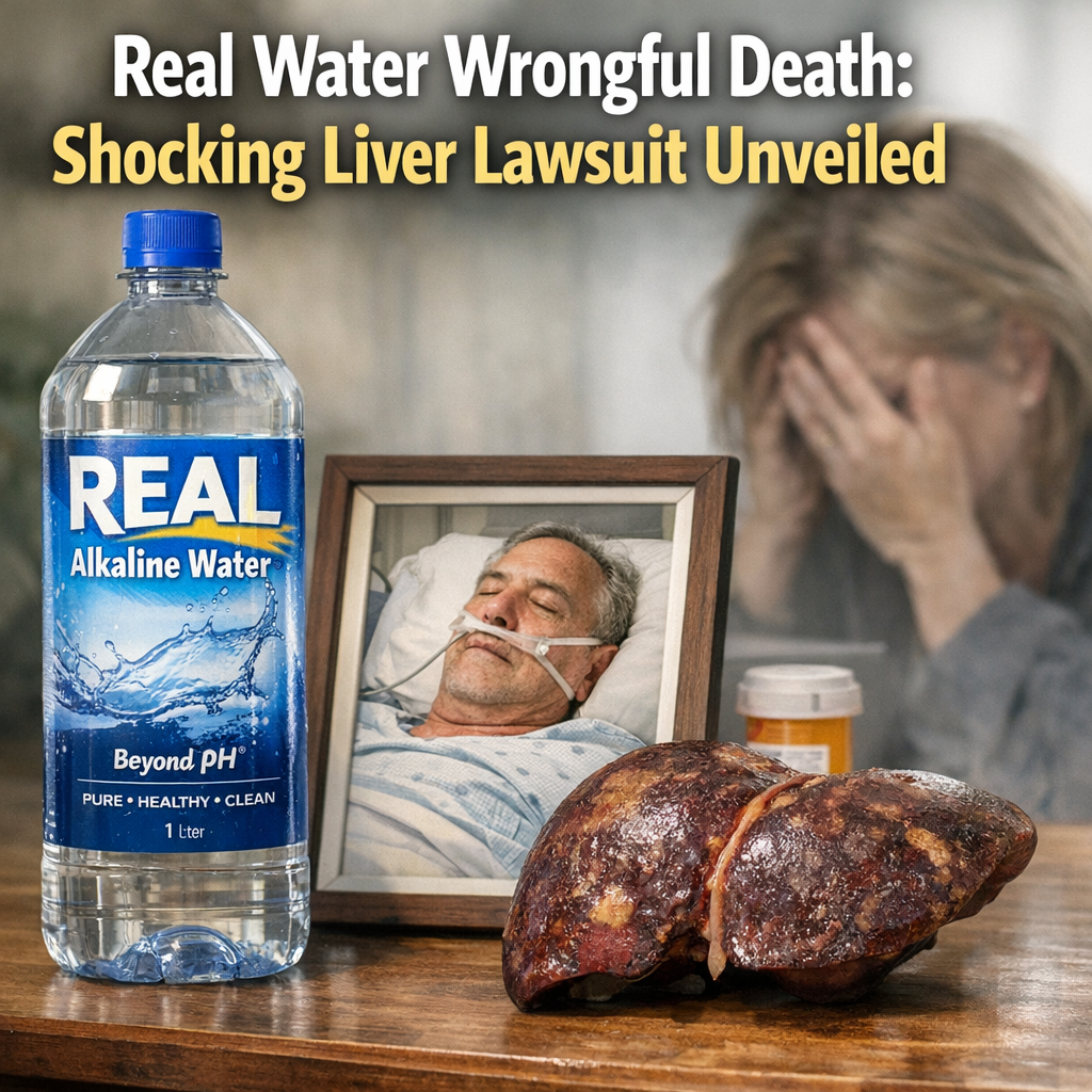 Illustration of Real Water Wrongful Death: Shocking Liver Lawsuit Unveiled