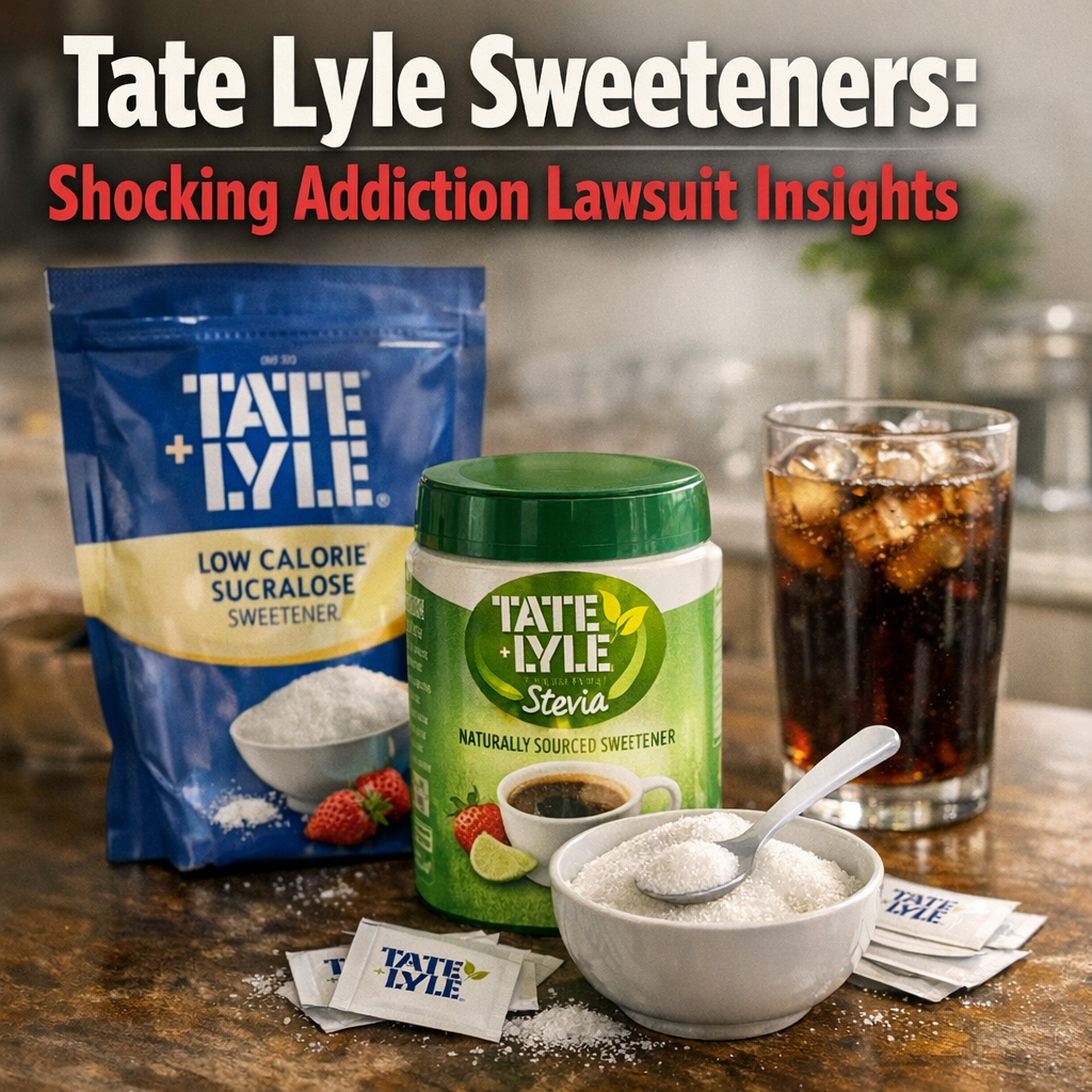 Illustration of Tate Lyle Sweeteners: Shocking Addiction Lawsuit Insights